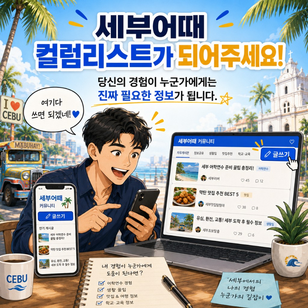 컷 3: 클락어때 컬럼리스트가 되어주세요! 당신의 경험이 누군가에게는 진짜 필요한 정보가 됩니다.